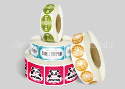 Etiquettes adhésives